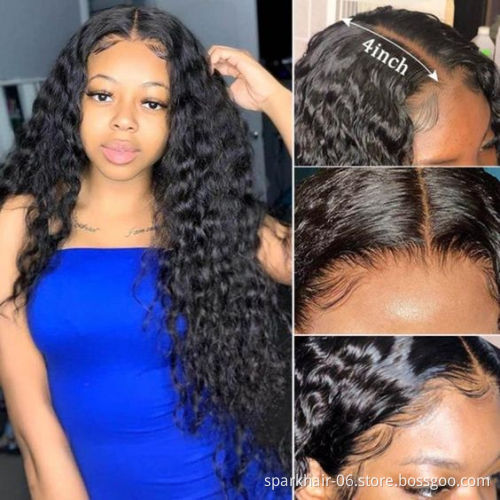 Wholesale Brazilian Hair HD Lace Front Wig,Virgin Cuticle Aligned Human Hair Full Lace Wig,13x6 Lace Frontal Wig For Black Women